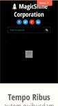 Mobile Screenshot of magicshine.net