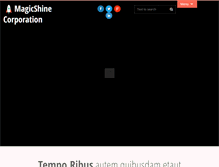 Tablet Screenshot of magicshine.net